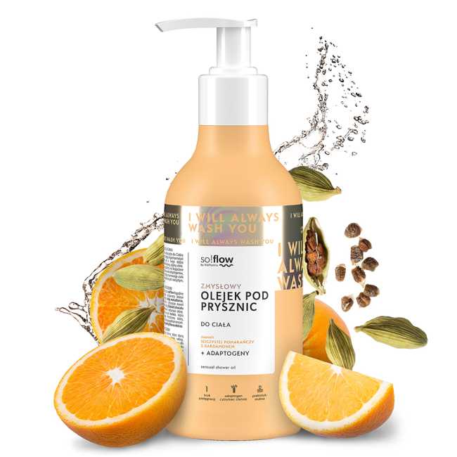 So!Flow by Vis Plantis Zmysłowy Olejek pod Prysznic 400ml